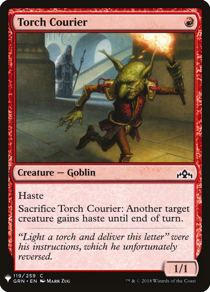 Torch Courier [Mystery Booster] Magic: The Gathering