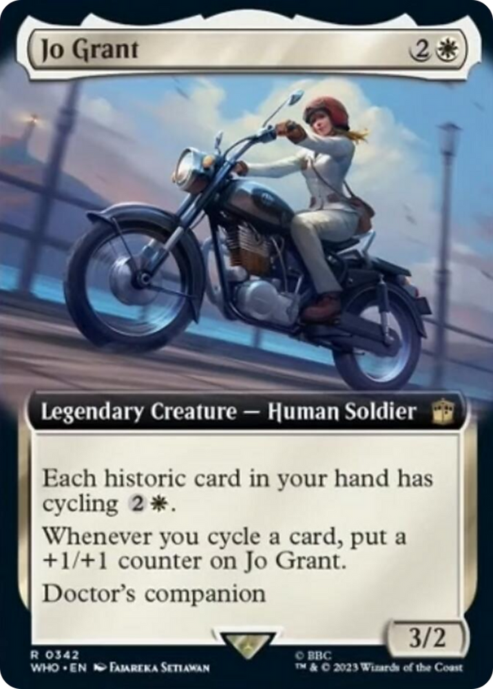 Jo Grant (Extended Art) [Doctor Who] Magic: The Gathering