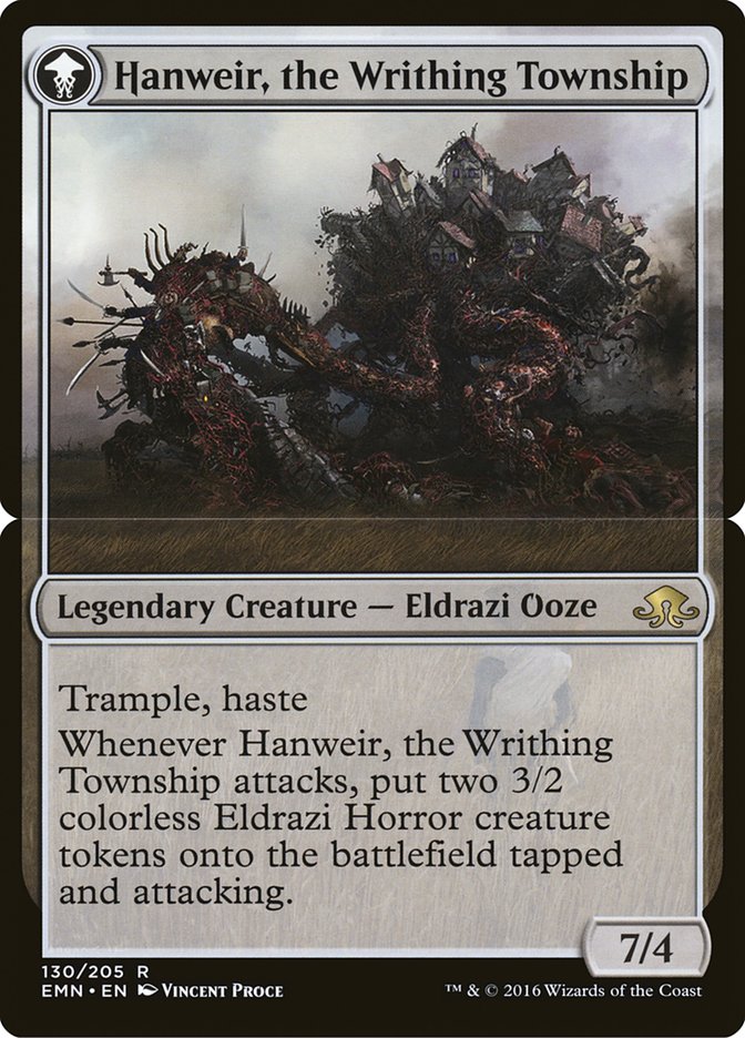 Hanweir, the Writhing Township [Eldritch Moon] Magic: The Gathering