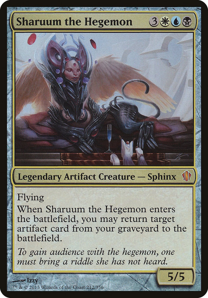Sharuum the Hegemon (Oversized) [Commander 2013 Oversized] Magic: The Gathering
