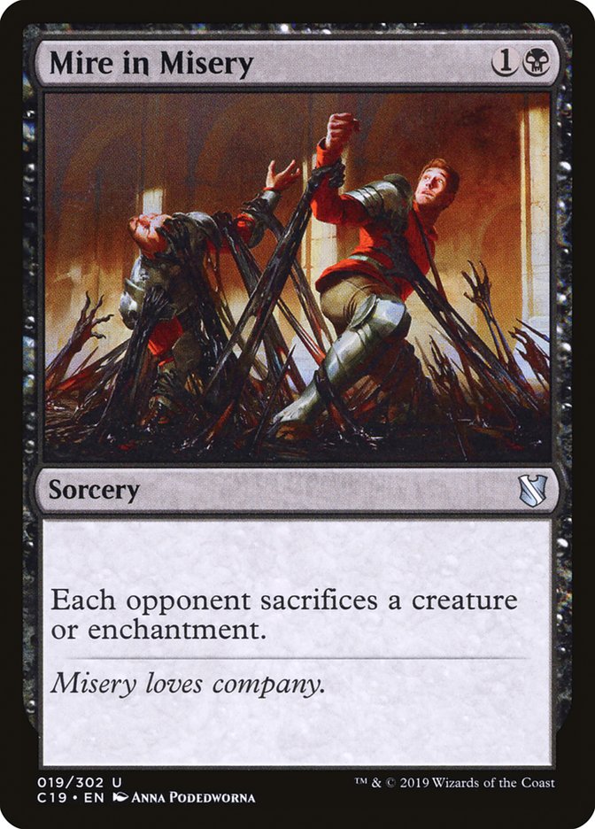Mire in Misery [Commander 2019] Magic: The Gathering