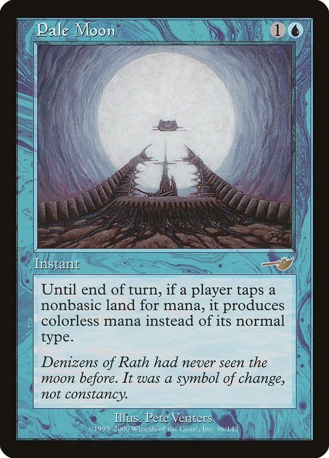 Pale Moon [Nemesis] Magic: The Gathering