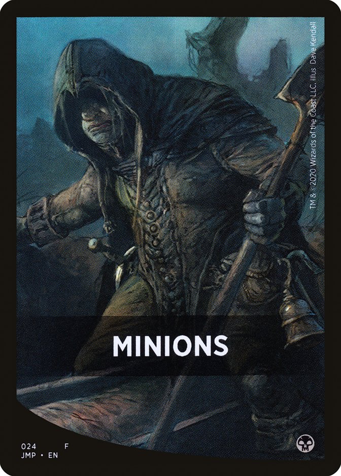 Minions Theme Card [Jumpstart Front Cards] Magic: The Gathering