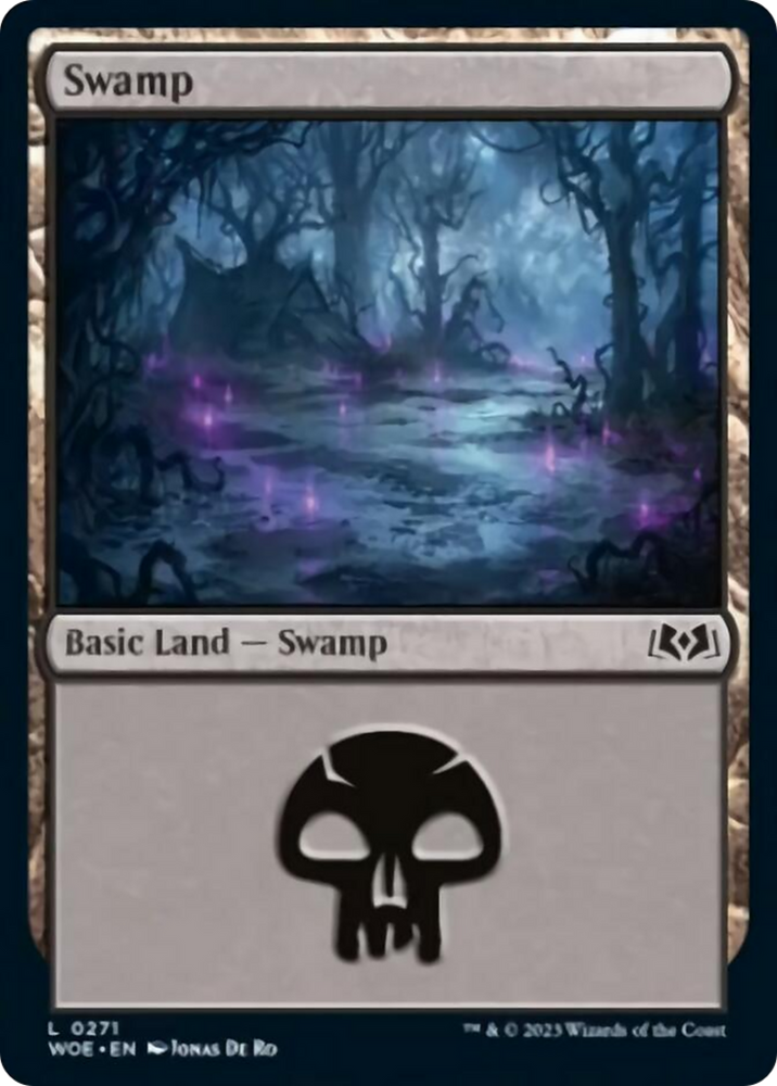 Swamp (0271) [Wilds of Eldraine] Magic: The Gathering