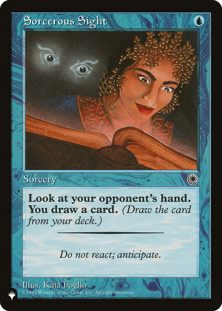 Sorcerous Sight [The List] Magic: The Gathering