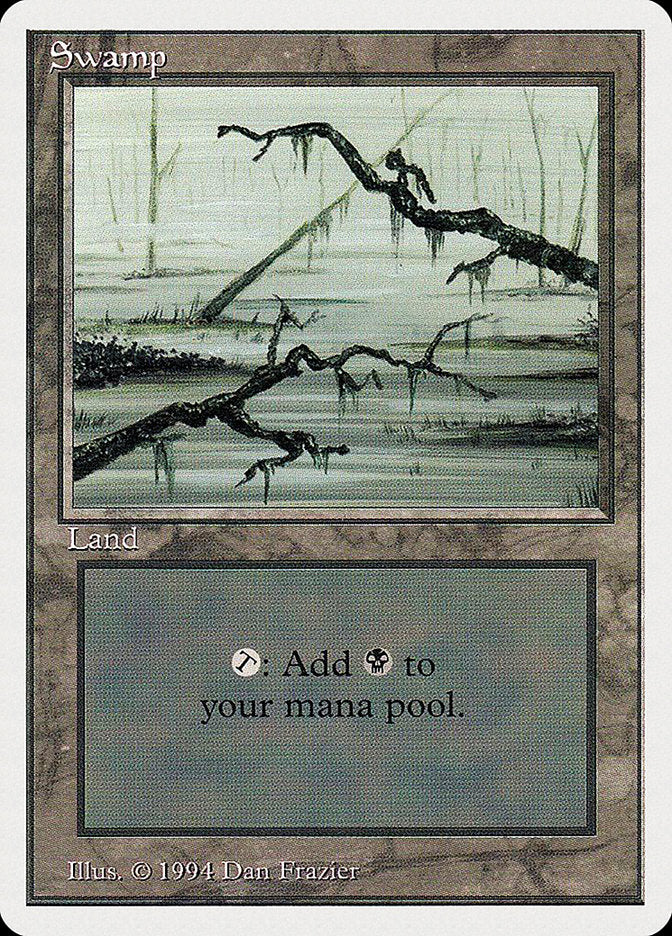 Swamp (300) [Summer Magic / Edgar] Magic: The Gathering