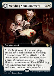 Wedding Announcement // Wedding Festivity (Extended Art) [Innistrad: Crimson Vow] Magic: The Gathering