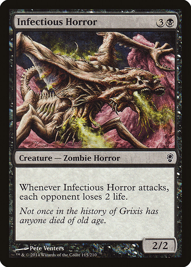 Infectious Horror [Conspiracy] Magic: The Gathering