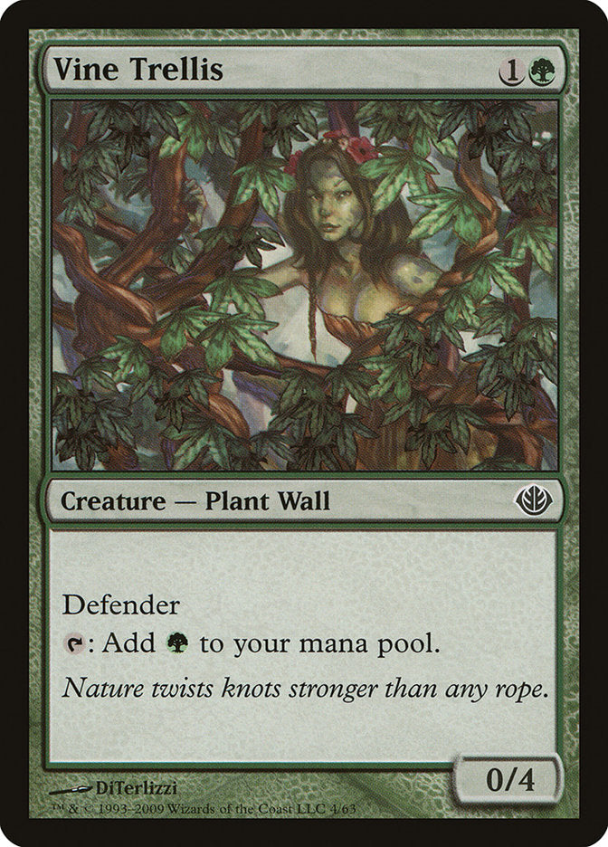 Vine Trellis [Duel Decks: Garruk vs. Liliana] Magic: The Gathering