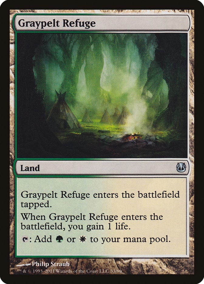 Graypelt Refuge [Duel Decks: Ajani vs. Nicol Bolas] Magic: The Gathering