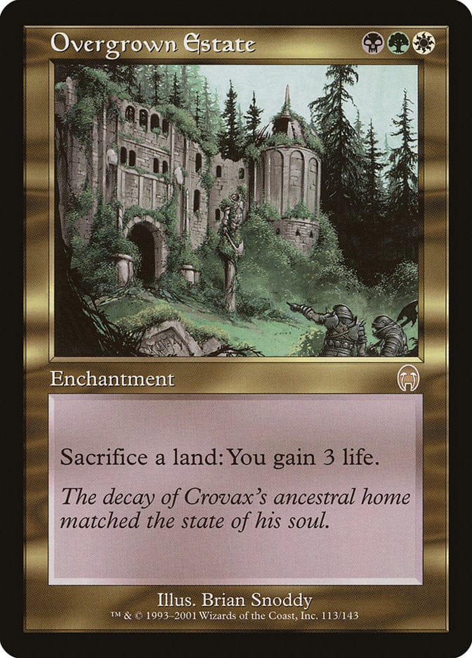 Overgrown Estate [Apocalypse] Magic: The Gathering