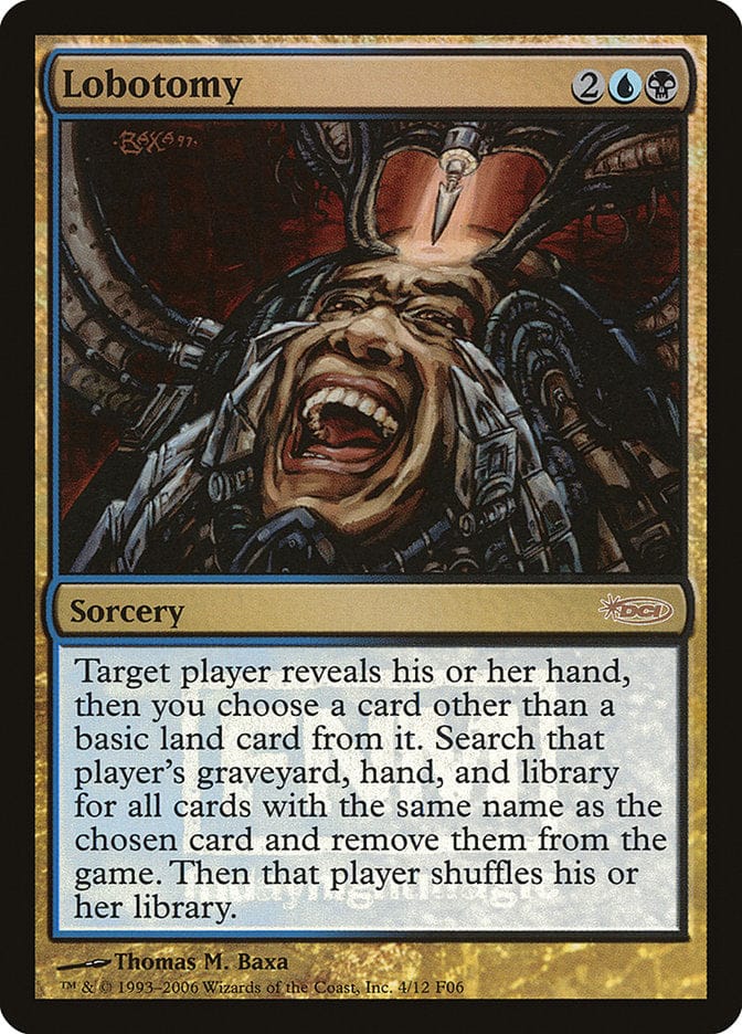 Lobotomy [Friday Night Magic 2006] Magic: The Gathering
