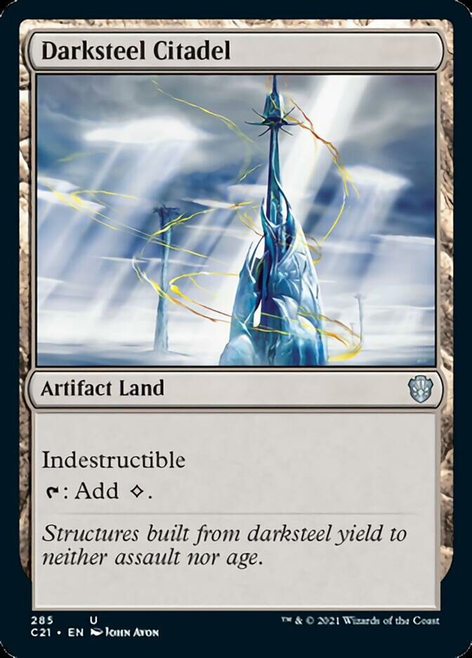 Darksteel Citadel [Commander 2021] Magic: The Gathering