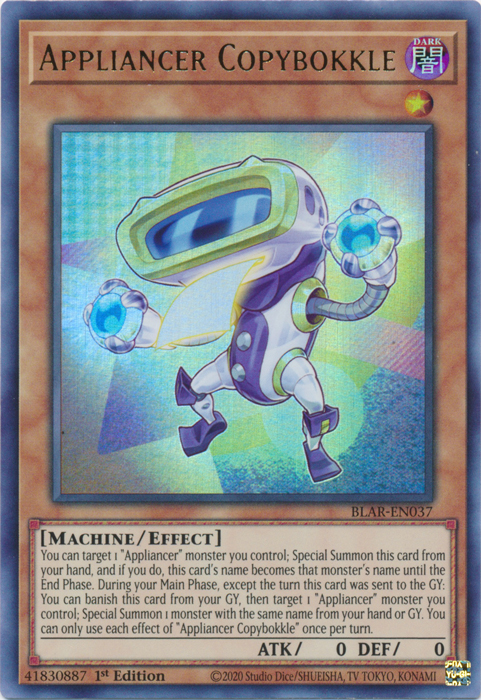 Appliancer Copybokkle [BLAR-EN037] Ultra Rare - Yugioh Cards For Your TCG Needs!