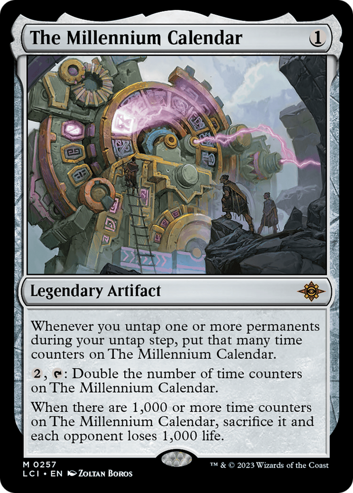 The Millennium Calendar [The Lost Caverns of Ixalan] Magic: The Gathering