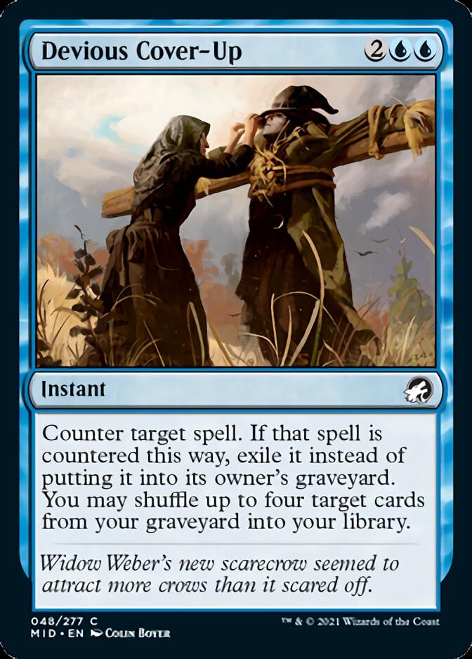 Devious Cover-Up [Innistrad: Midnight Hunt] Magic: The Gathering