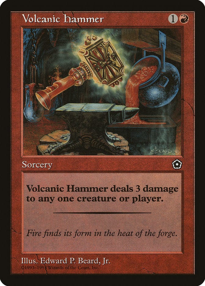 Volcanic Hammer [Portal Second Age] Magic: The Gathering