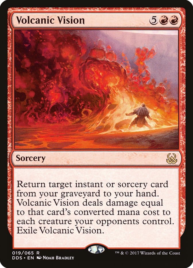 Volcanic Vision [Duel Decks: Mind vs. Might] Magic: The Gathering