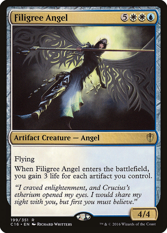 Filigree Angel [Commander 2016] Magic: The Gathering