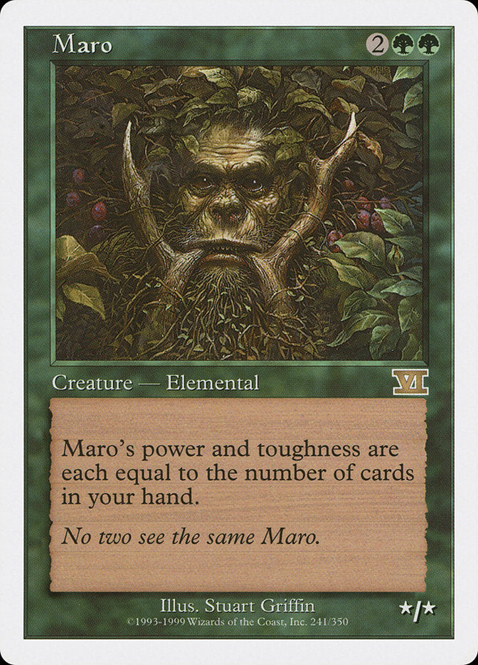 Maro [Classic Sixth Edition] Magic: The Gathering