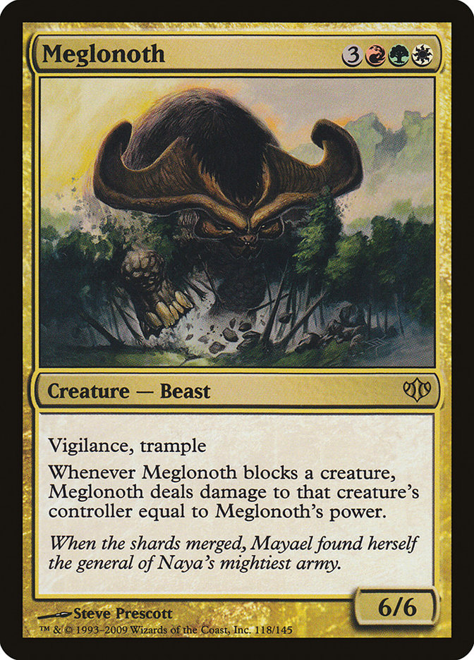 Meglonoth [Conflux] Magic: The Gathering