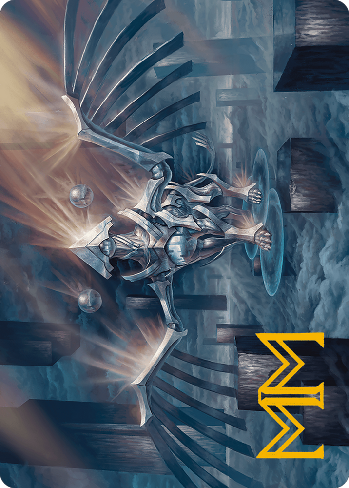 Sphinx of the Revelation Art Card (Gold-Stamped Signature) [Modern Horizons 3 Art Series] Magic: The Gathering