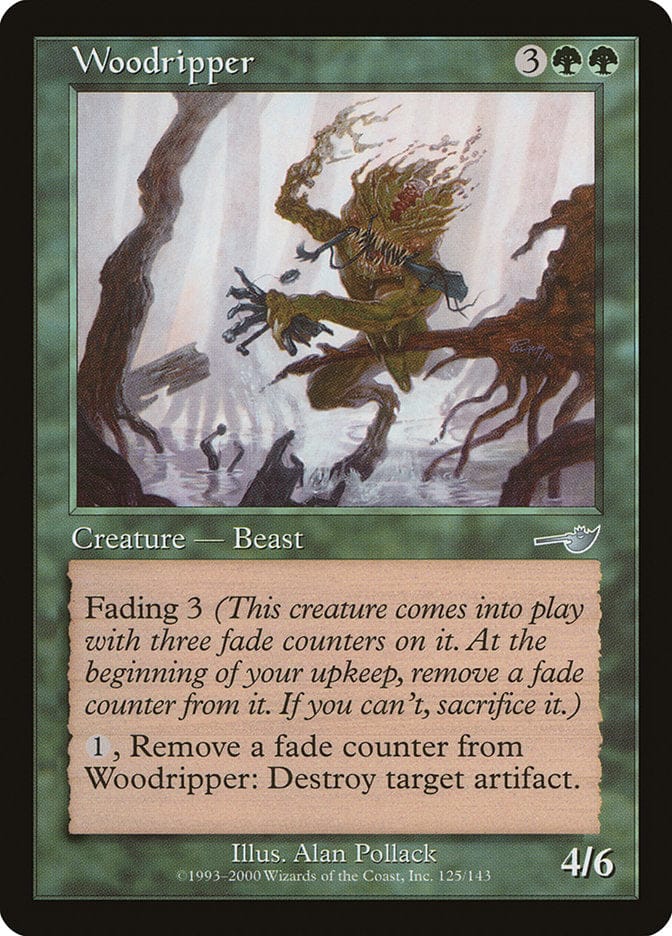 Woodripper [Nemesis] Magic: The Gathering