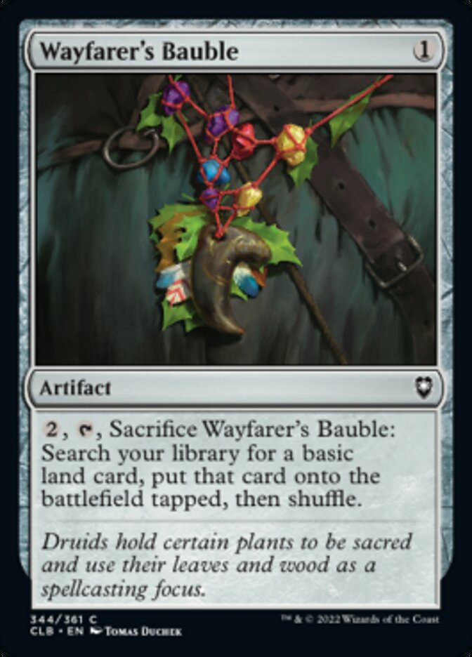 Wayfarer's Bauble [Commander Legends: Battle for Baldur's Gate] Magic: The Gathering