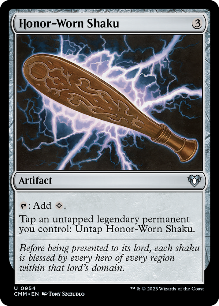 Honor-Worn Shaku [Commander Masters] Magic: The Gathering