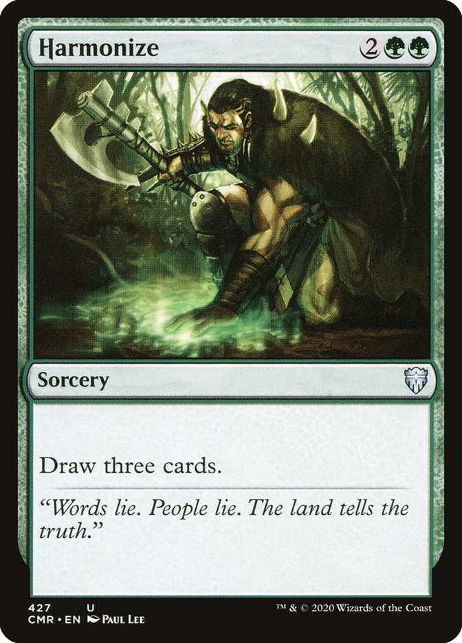 Harmonize [Commander Legends] Magic: The Gathering