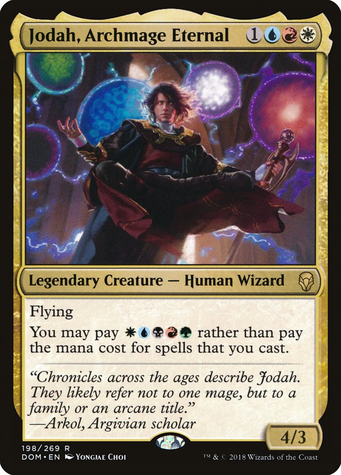 Jodah, Archmage Eternal [Dominaria] Magic: The Gathering