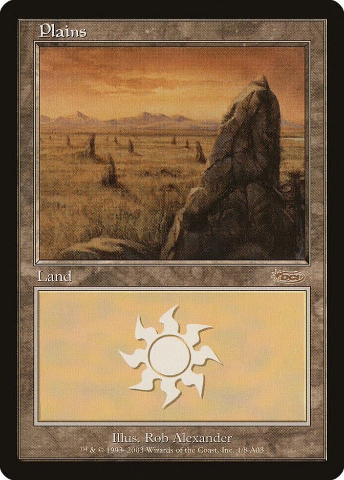 Plains (1) [Arena League 2003] Magic: The Gathering