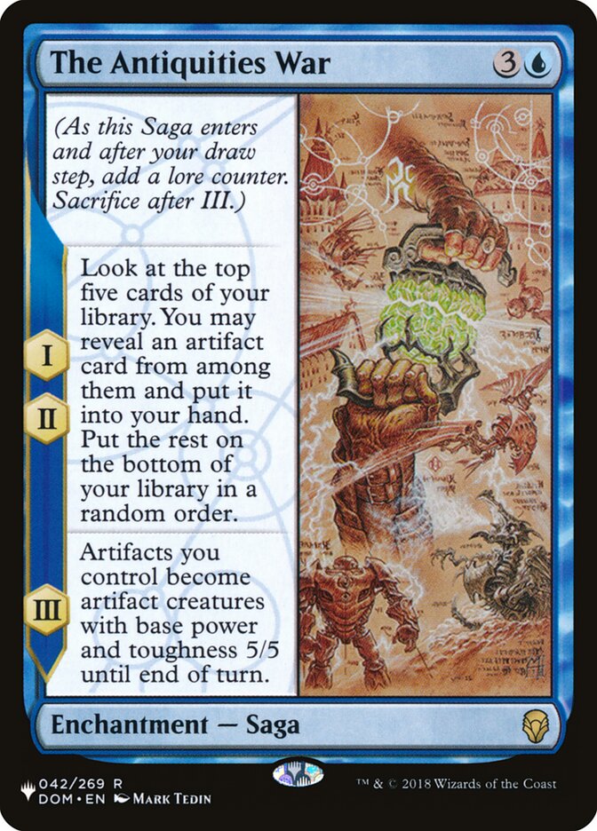 The Antiquities War [The List] Magic: The Gathering