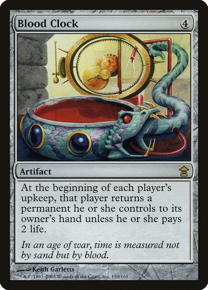Blood Clock [Saviors of Kamigawa] Magic: The Gathering
