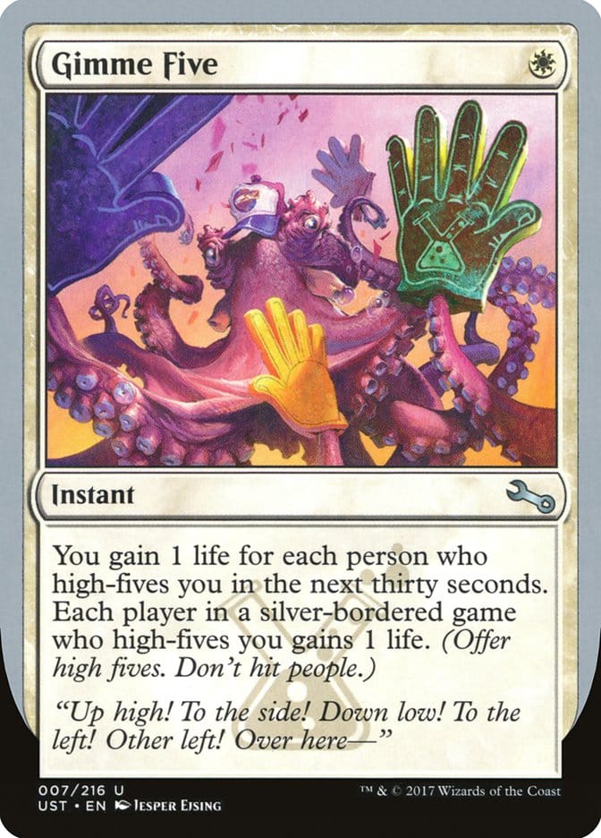 Gimme Five [Unstable] Magic: The Gathering