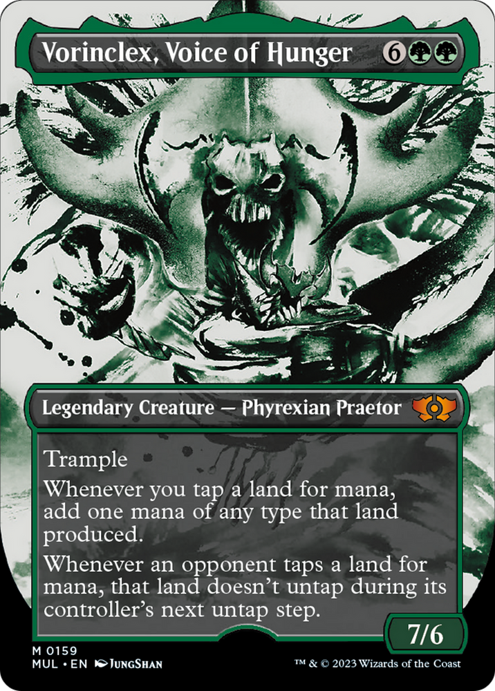 Vorinclex, Voice of Hunger (Halo Foil) [Multiverse Legends] Magic: The Gathering