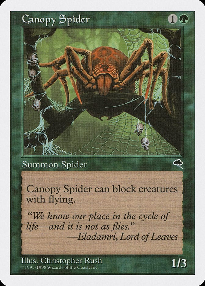 Canopy Spider [Anthologies] Magic: The Gathering