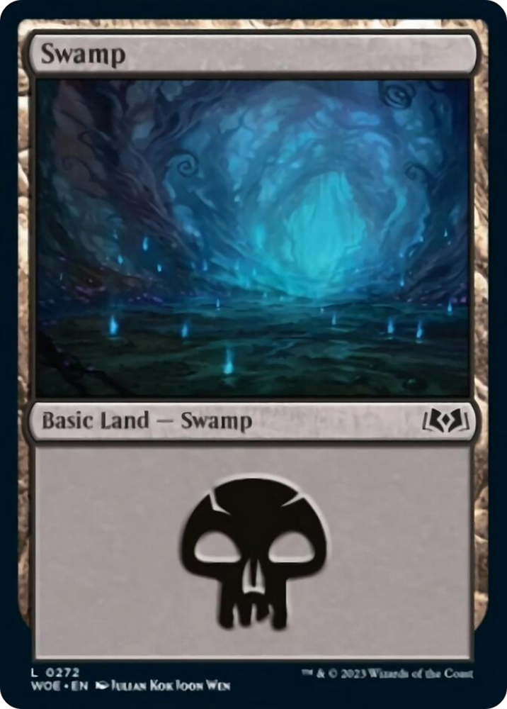 Swamp (0272) [Wilds of Eldraine] Magic: The Gathering