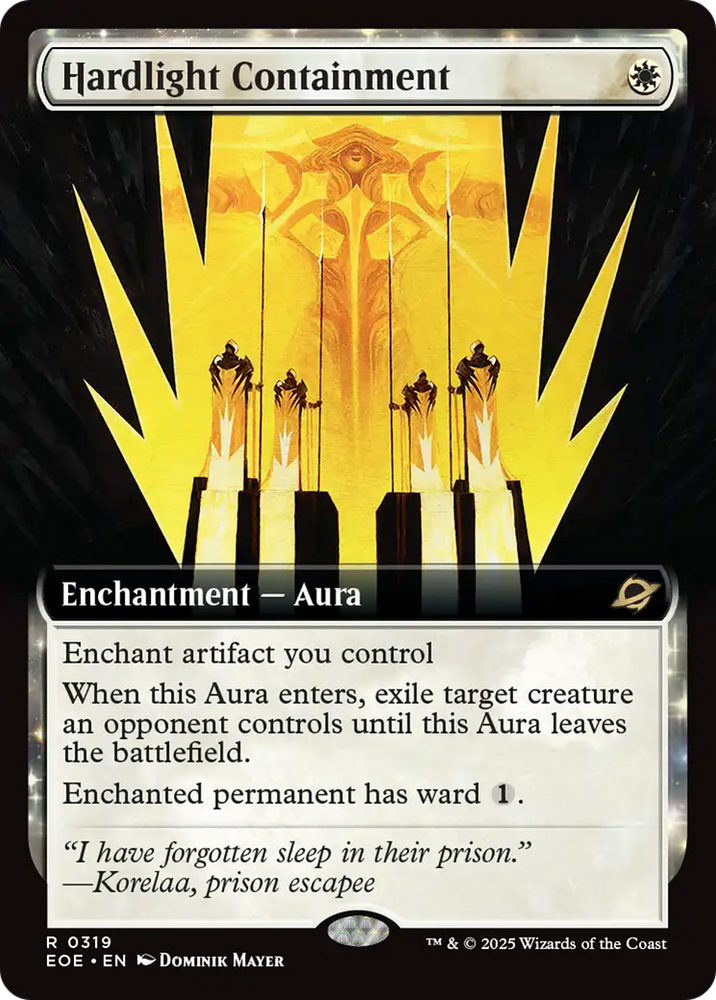 Hardlight Containment (Extended Art) [Edge of Eternities] Magic: The Gathering