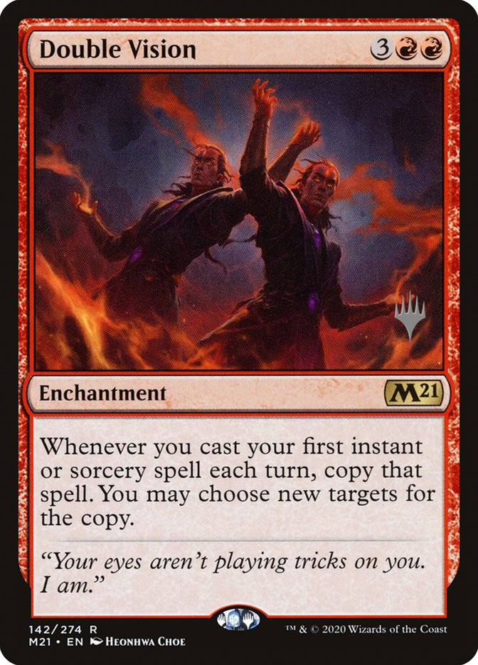 Double Vision (Promo Pack) [Core Set 2021 Promos] Magic: The Gathering