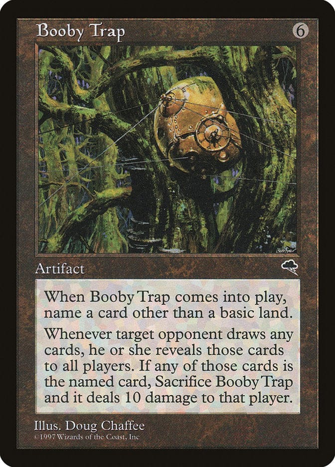 Booby Trap [Tempest] Magic: The Gathering
