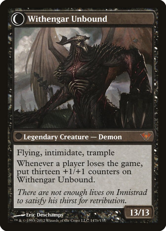 Elbrus, the Binding Blade // Withengar Unbound [Dark Ascension] Magic: The Gathering
