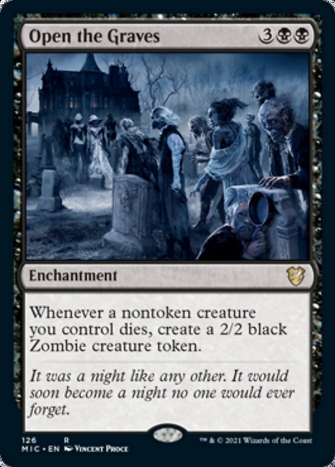Open the Graves [Innistrad: Midnight Hunt Commander] Magic: The Gathering