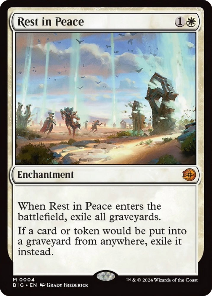 Rest in Peace [Outlaws of Thunder Junction: The Big Score] Magic: The Gathering