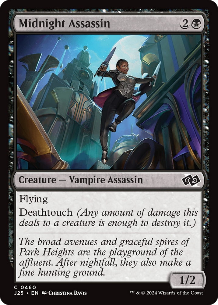 Midnight Assassin [Foundations Jumpstart] Magic: The Gathering