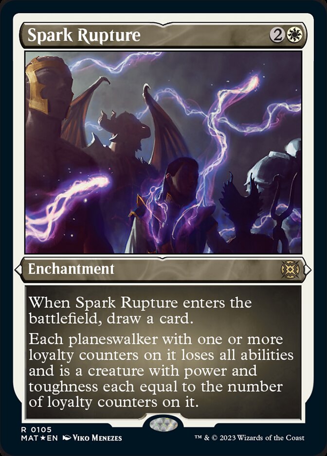 Spark Rupture (Foil Etched) [March of the Machine: The Aftermath] Magic: The Gathering
