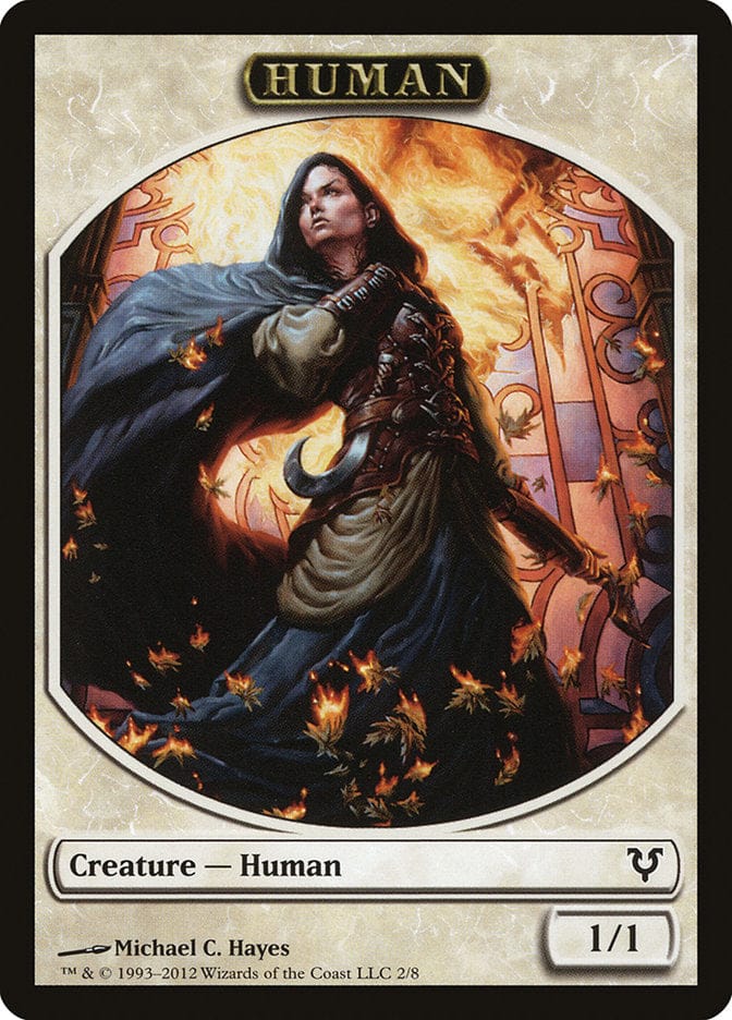 Human Token (2/8) [Avacyn Restored Tokens] Magic: The Gathering