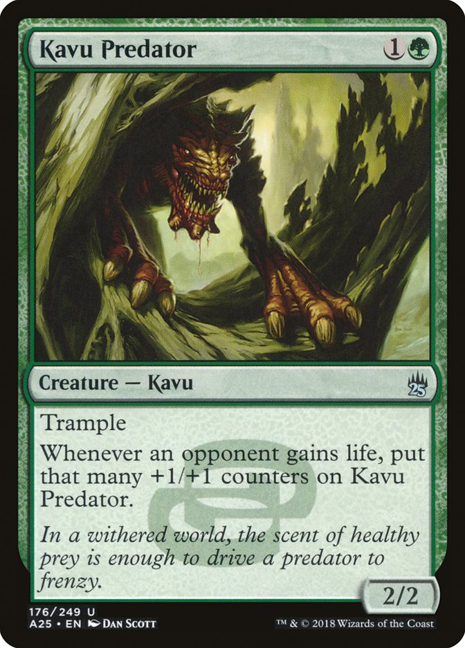 Kavu Predator [Masters 25] Magic: The Gathering