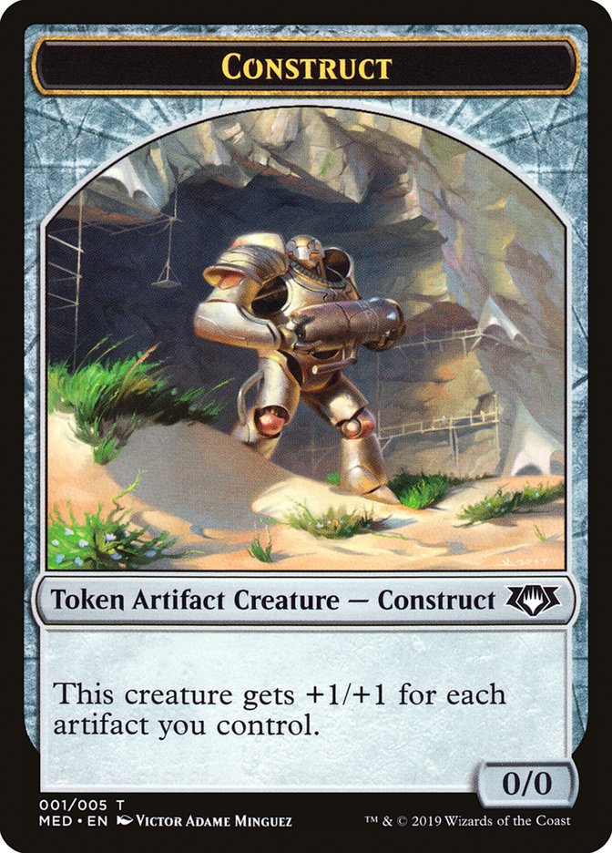 Construct Token (1) [Mythic Edition Tokens] Magic: The Gathering