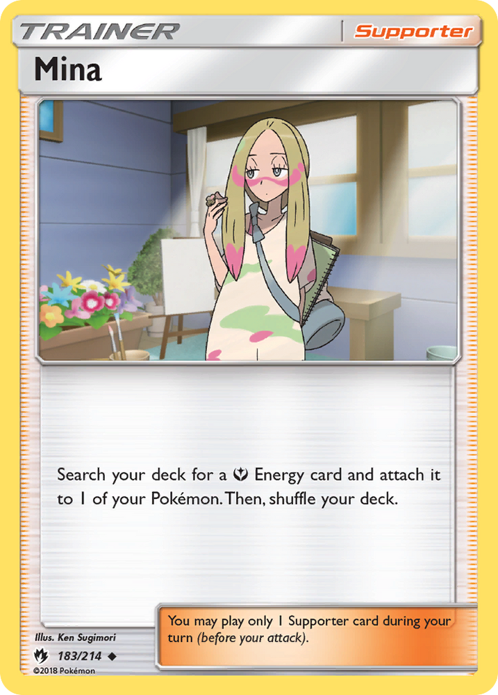 Mina (183/214) [Sun & Moon: Lost Thunder] Pokémon